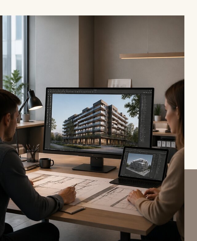 3D визуализация архитектуры и объектов строительства в Лениногорске